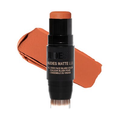 NUDIES MATTE LUX ALL OVER FACE BLUSH COLOR (RUBOR EN BARRA)
